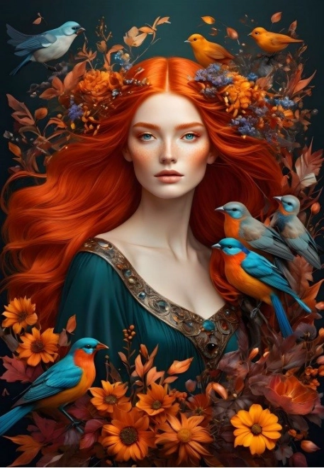 Puzzle BLUEBIRD Flora 1000 pezzi