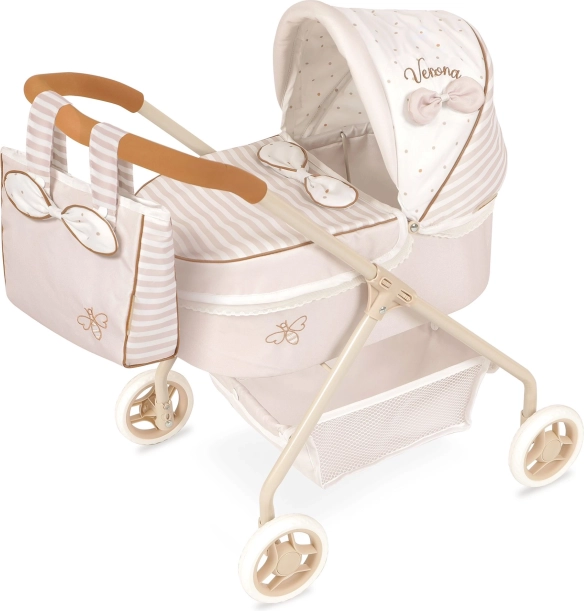 passeggino per bambole con borsa Verona 56 cm