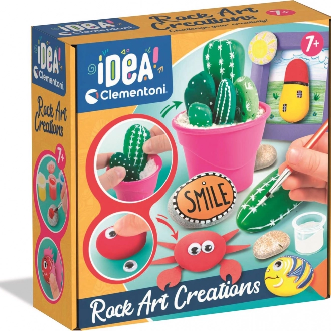 Clementoni Idea set creativo per decorare pietre