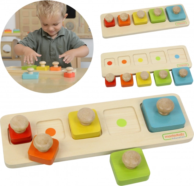 Modello a colore dimostrativo Montessori Masterkidz