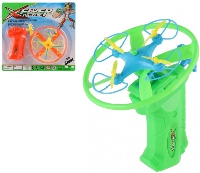 Trottola volante con lanciatore per bambini