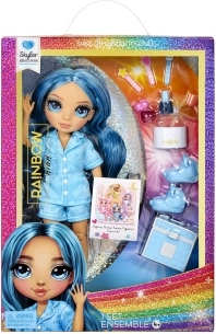 Bambola Rainbow High Junior Festa del Pigiama, Skylar Blue