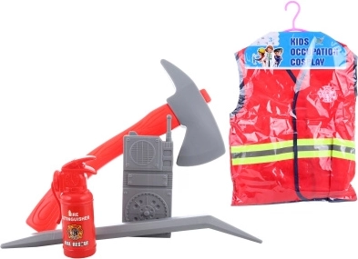 Costume da Pompiere per Bambini con Gilet