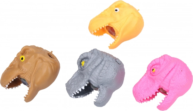 Testa di dinosauro antistress da schiacciare 9 cm