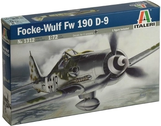 Modello Italeri aereo Focke-Wulf Fw 190 D-9 1:72