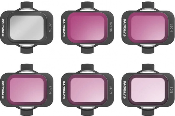 Set di filtri SUNNYLIFE MCUV e ND8/16/32/64/128 per DJI AVATA 2