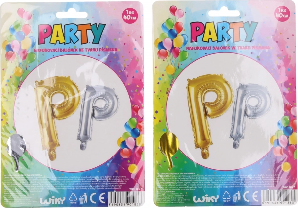 Palloncino Gonfiabile a Forma di P