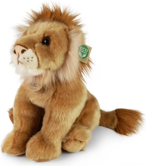 Leone di peluche eco-friendly 30 cm