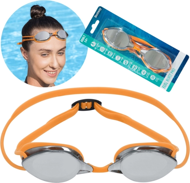 Occhialini da nuoto a specchio Bestway per adulti – Arancione