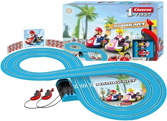 Pista Carrera First con Mario e Peach di Nintendo