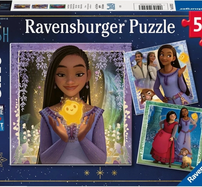 Puzzle Ravensburger Disney Wish 3×49 pezzi