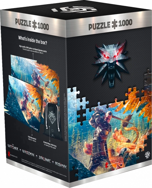 Puzzle GOOD LOOT Witcher – Duello con il grifone 1000 pezzi