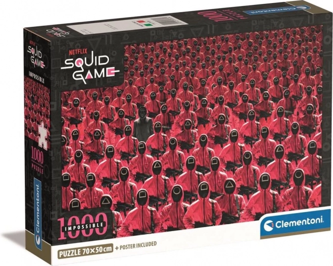 Klementoni Puzzle impossibile: Gioco del calamaro 1000 pezzi
