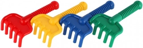 Rastrelli per sabbia per bambini 19 cm