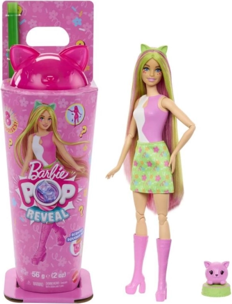 Barbie Pop Reveal Sorpresa Coctail Gattina
