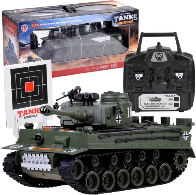 Grande carro armato telecomandato German Tiger