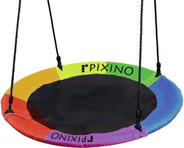 Pixino Cerchio oscillante - nido di cicogna colorato 100 cm