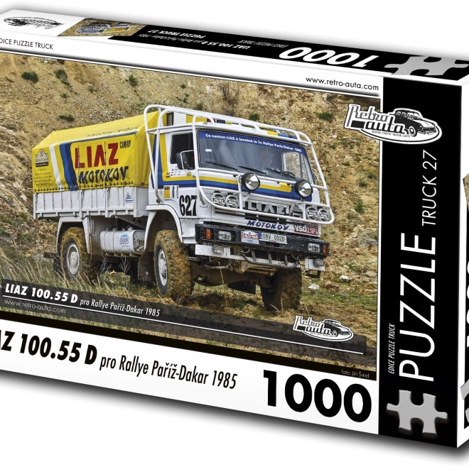 Puzzle Camion Liaz 100.55 D Milano-Dakar 1985