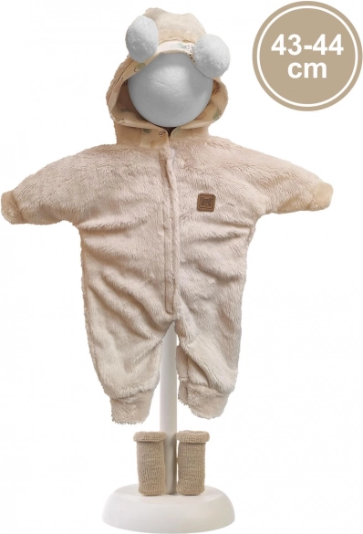 Vestitino per bambola neonato 43-44 cm