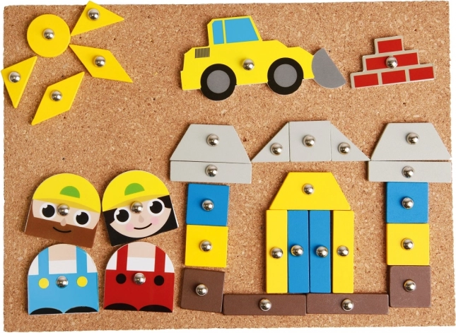 Gioco di martellamento Cantiere per bambini