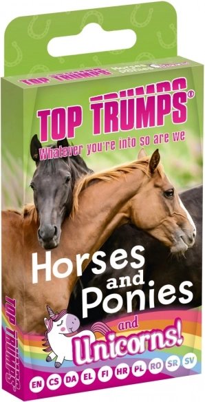 Gioco di carte TOP TRUMPS – cavalli, pony e unicorni