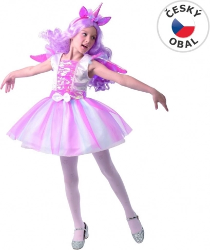 Abito da carnevale Unicorno per ragazze 120-130 cm