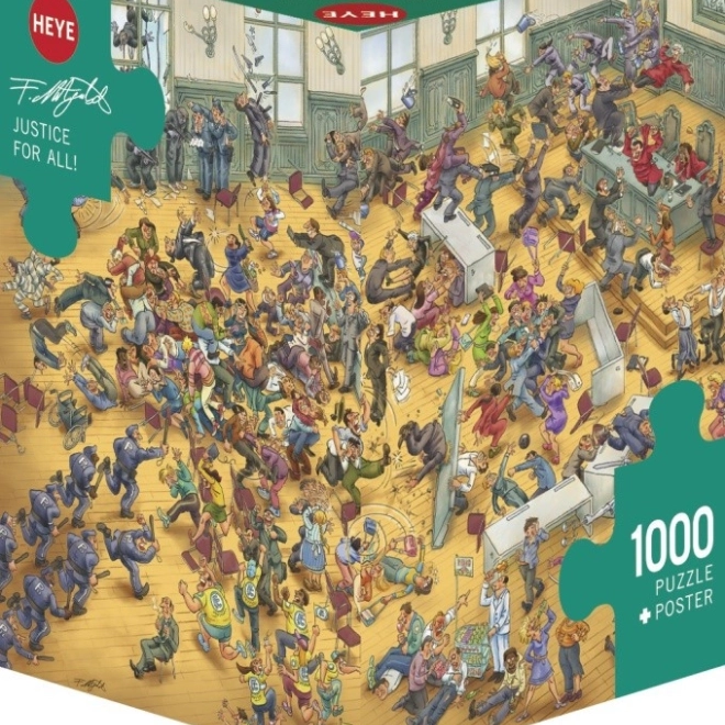 Puzzle Heye Fiera di Paese 1500 Pezzi