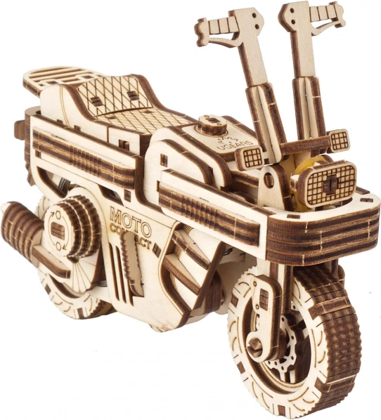 Ugears puzzle meccanico in legno – scooter pieghevole