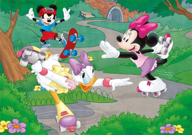 Puzzle Minnie fa sport 100 pezzi XL