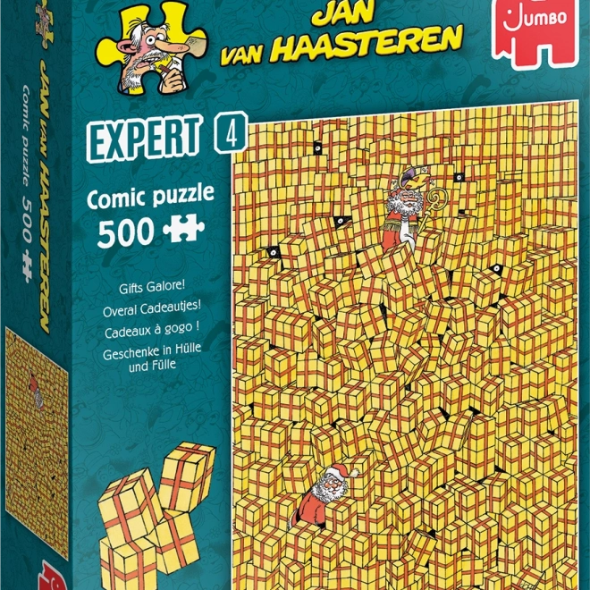 Puzzle JUMBO Jan van Haasteren Expert 4: Un sacco di regali 500 pezzi