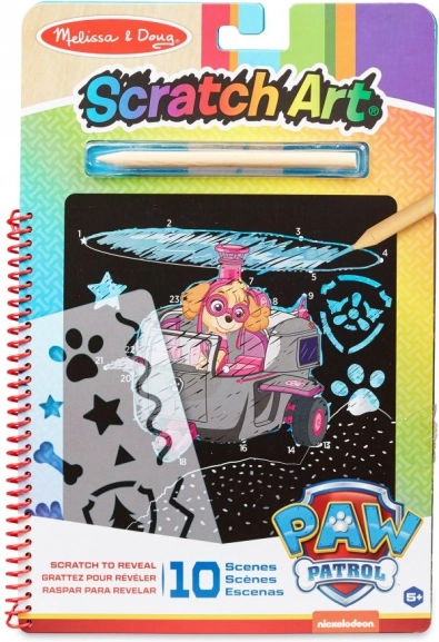 Paw Patrol set da graffio Skye
