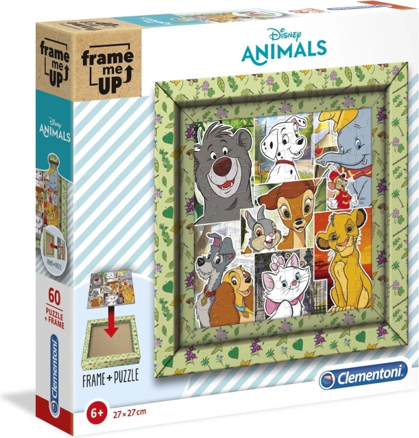 Puzzle Clementoni Frame Me Up DISNEY 60 pezzi con cornice