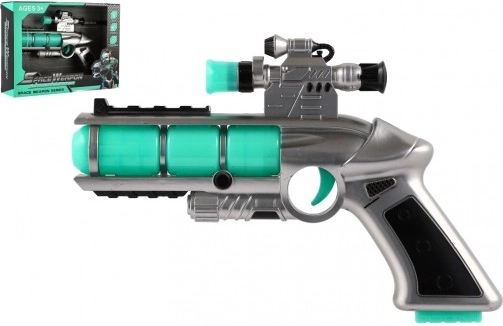 Pistola futuristica per bambini con suono e luce
