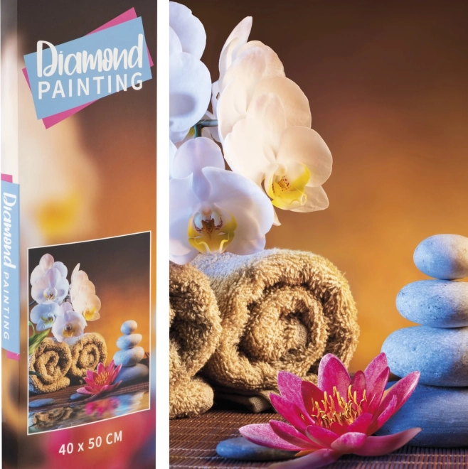 Pittura con diamanti Zen 40 × 50 cm