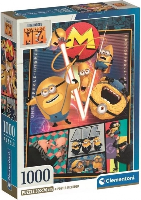 Puzzle Cattivissimo Me 4 – 1000 pezzi CLEMENTONI