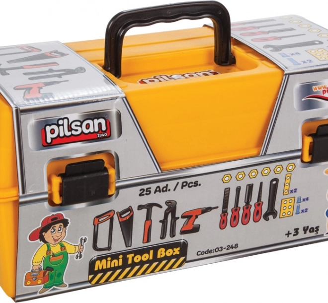 Set da piccolo tuttofare Pilsan – set di attrezzi per bambini 34 pezzi