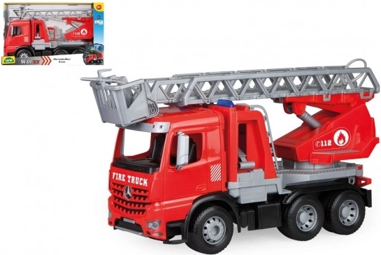 Autopompa dei vigili del fuoco MERCEDES-BENZ Arocs con scala e cannnone ad acqua
