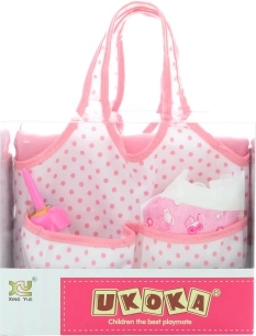 Borsa con accessori per bambola