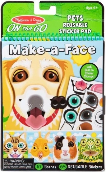 Set creativo Make-a-Face: Animali domestici