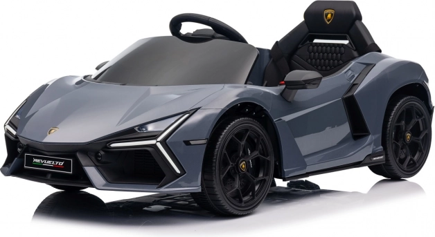 macchinina elettrica per bambini LAMBORGHINI Revuelto – grigia