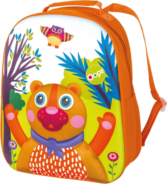 Zainetto per bambini con orsetto 23 cm