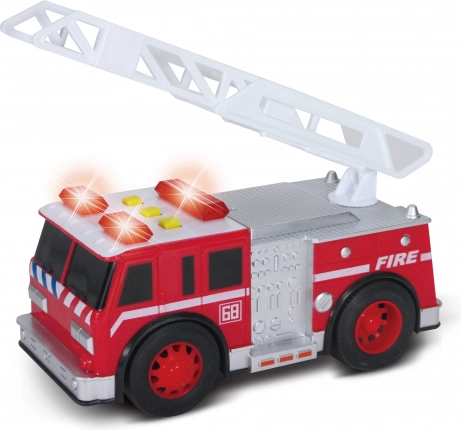 autopompa dei vigili del fuoco con effetti luminosi e sonori 18 cm