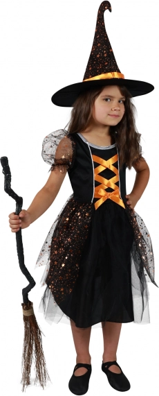 Costume di carnevale da strega per bambini
