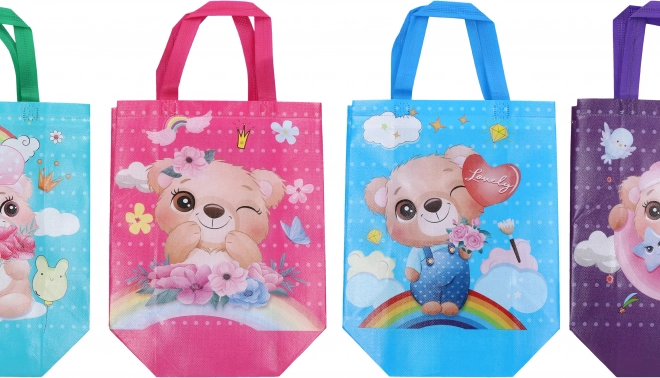 Borsa regalo M in tessuto non tessuto 32 × 36 × 12 cm per bambini