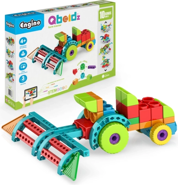 Engino Qboidz Trattore - 10 modelli
