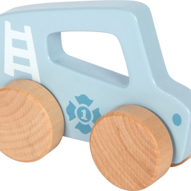 Macchinina blu in legno per bambini Small Foot