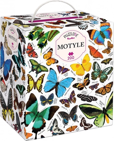 Puzzlove čZUčU farfalle 200 pezzi
