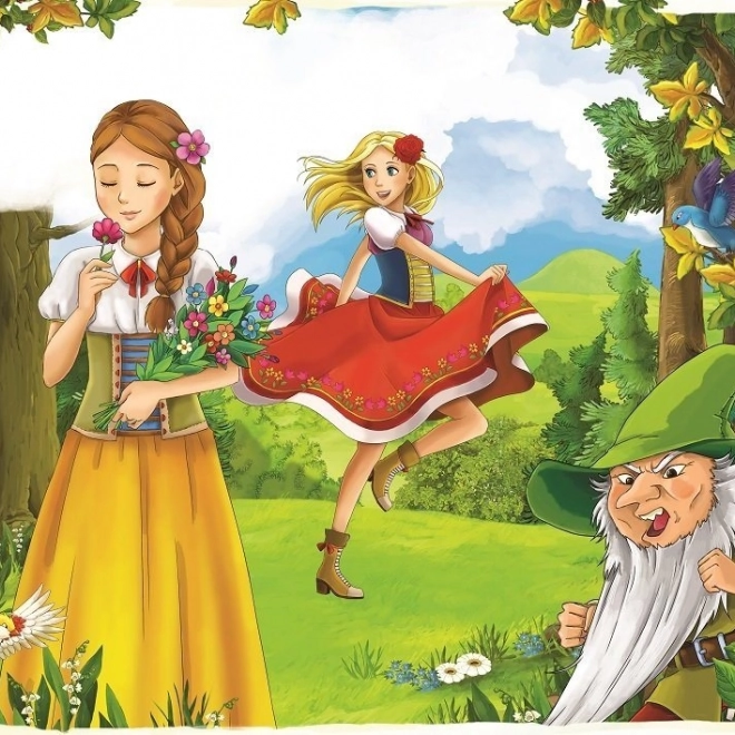 Puzzle Rosa Fiabesca 100 pezzi