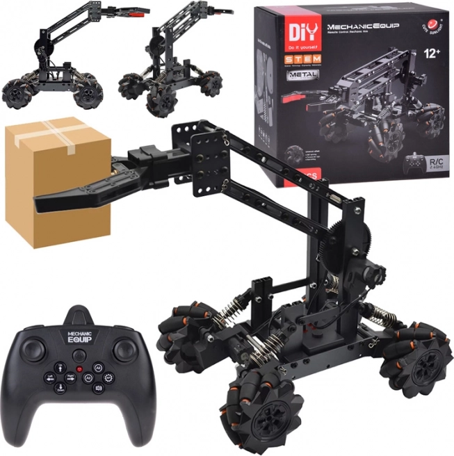 Kit di montaggio robot RC con braccio meccanico MECHANIC EQUIP, 156 pezzi