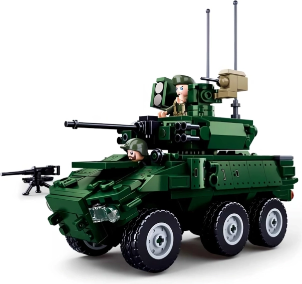 Sluban veicolo corazzato da combattimento 6x6 EBRC Jaguar – set di costruzione